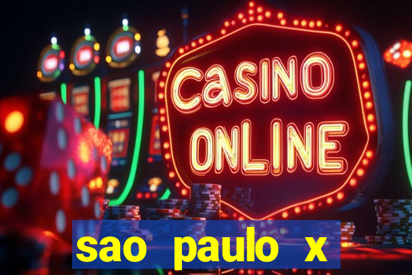 sao paulo x palmeiras palpites